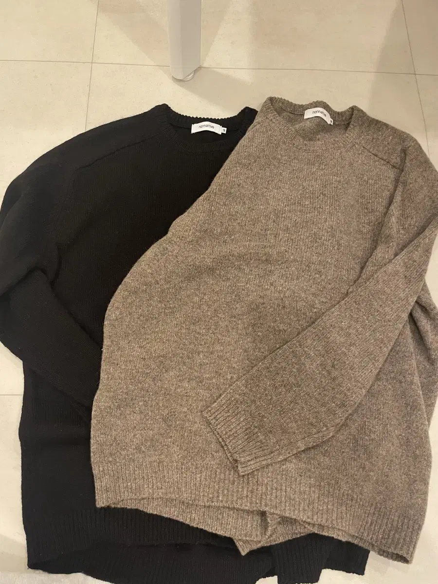 Nonnative wool sweater 3size 블랙브라운일괄판매